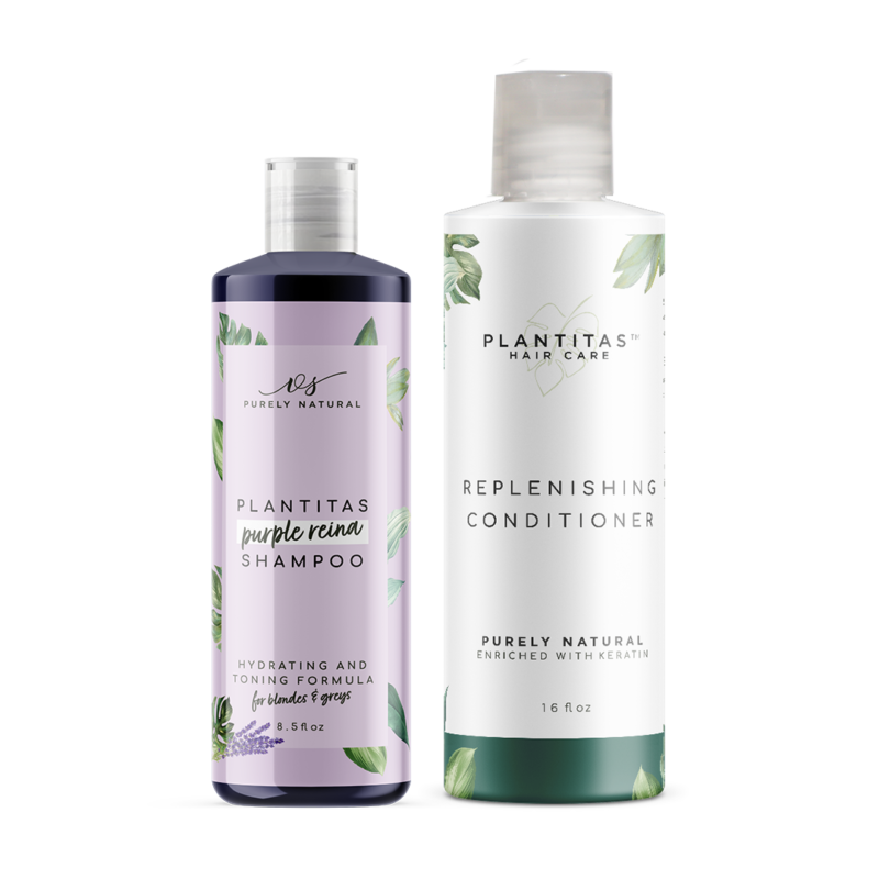 Purple Reina Shampoo & Conditioner Bundle