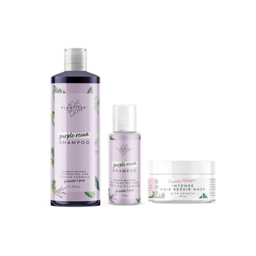 Purple Shampoo + Hair Mask Bundle